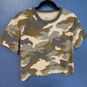 Madewell Camo Tshirt